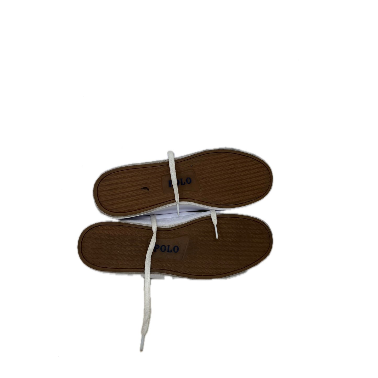 Polo Ralph Lauren Longwood Logo White Black Shoes Mens 10.5