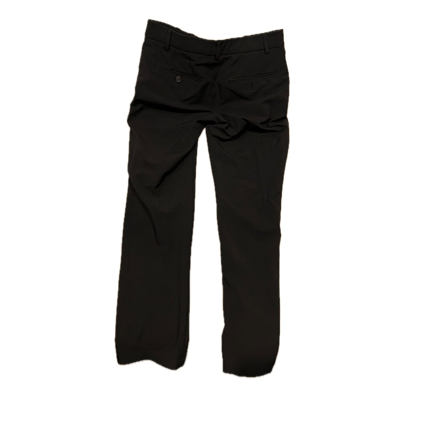 Van Heusen Flex Slim Black Casual Dress Pants 29x30