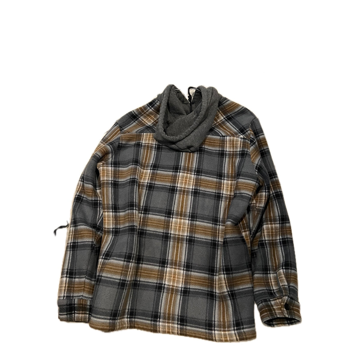 Original Deluxe Flannel Hooded Shacket Men Small