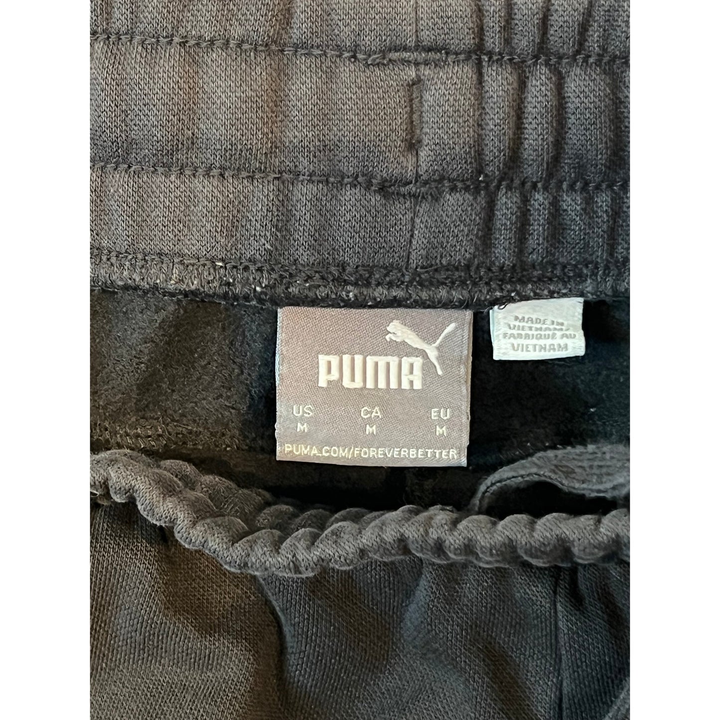 Puma Black Sweatpants Joggers Mens M