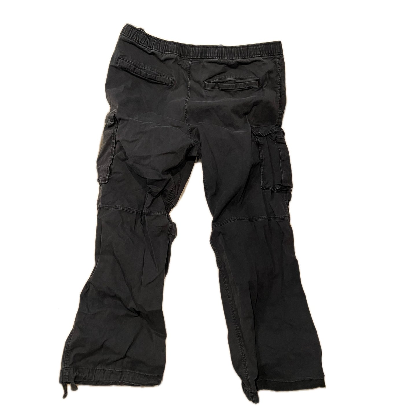 H&M Baggy Black Cargo Pants Mens XL