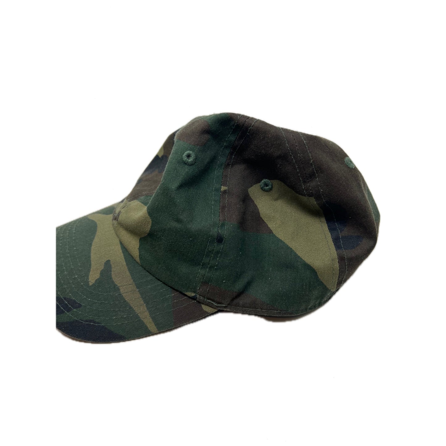 Gorra de béisbol ajustable de camuflaje verde caqui