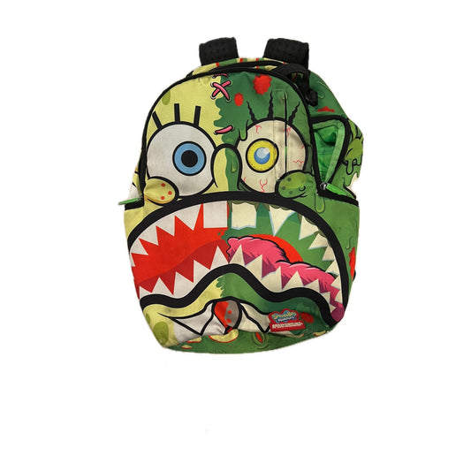 Sprayground x Spongebob Super Ltd Zombie Shark backpack