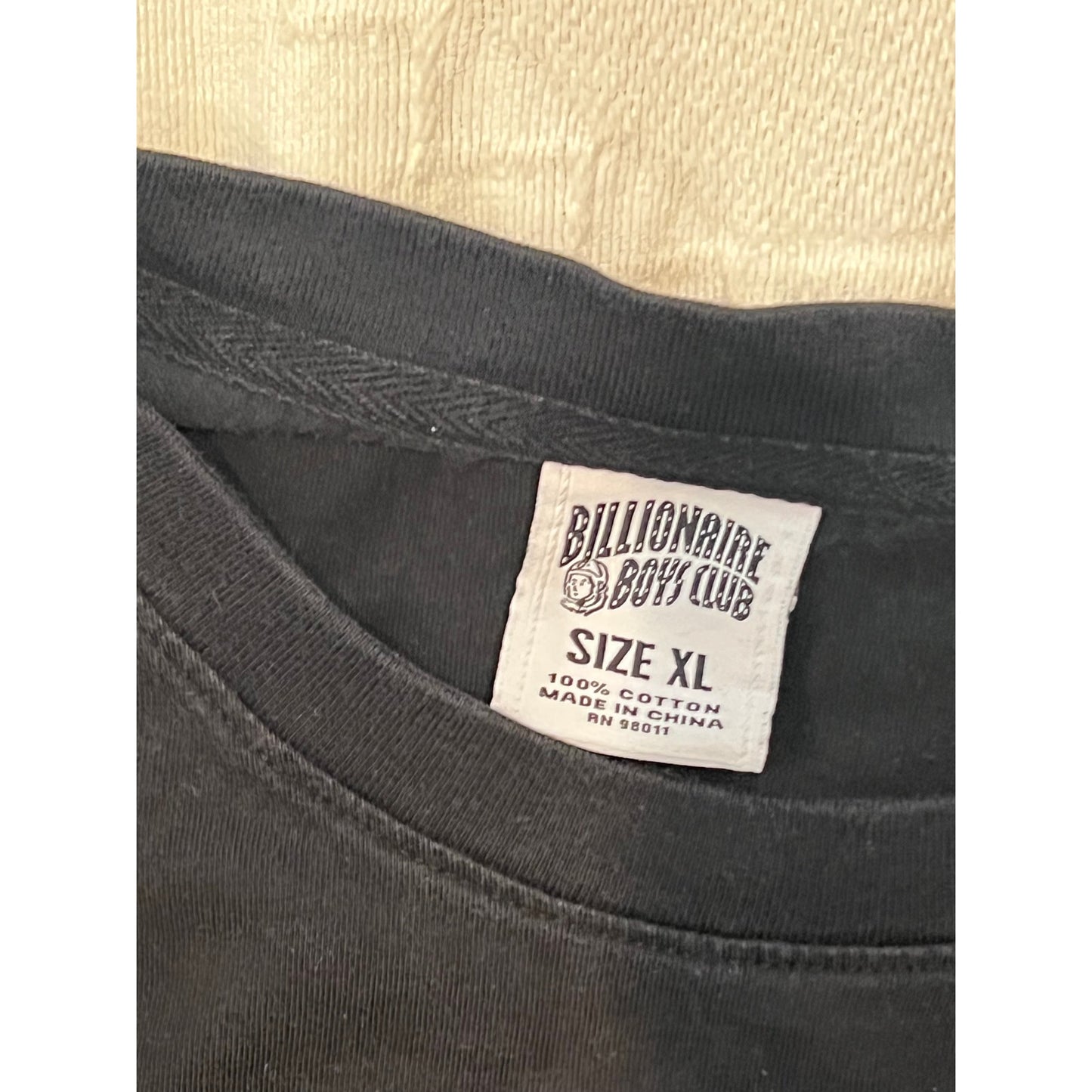 Billionaire Boys Club Black T-Shirt Mens XL
