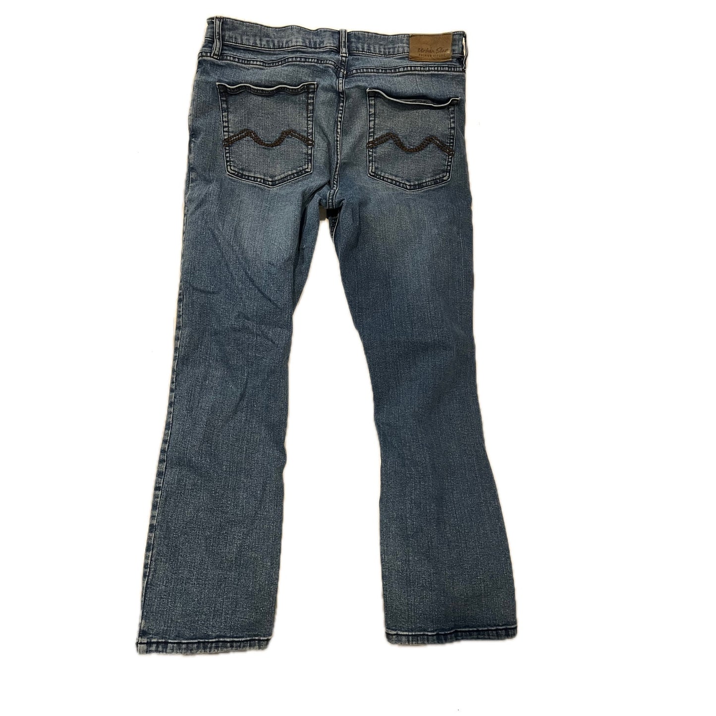 Urban Star Straight Jeans Faded Blue Mens 36x30