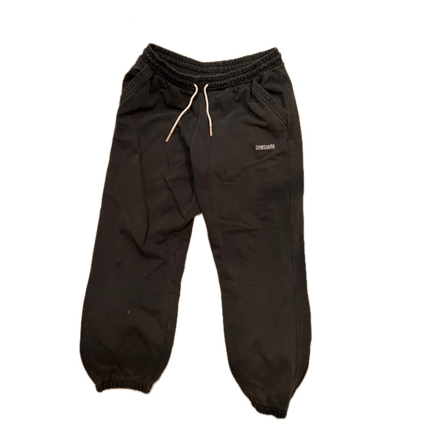 Gymshark cuffed ankle Sweatpants/Joggers Womans Large Black