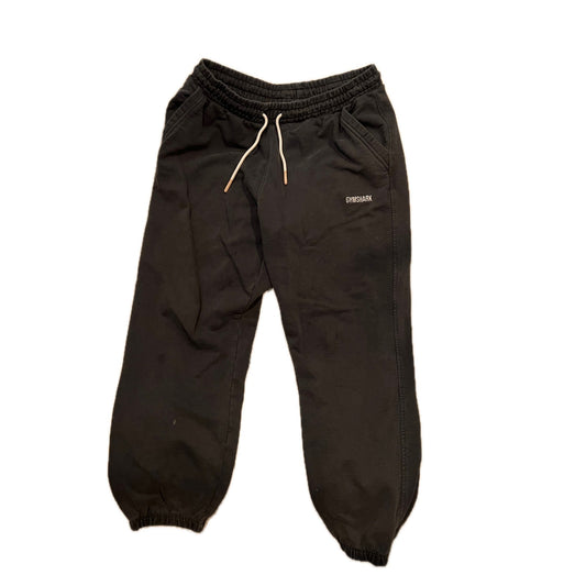 Gymshark cuffed ankle Sweatpants/Joggers Womans Large Black