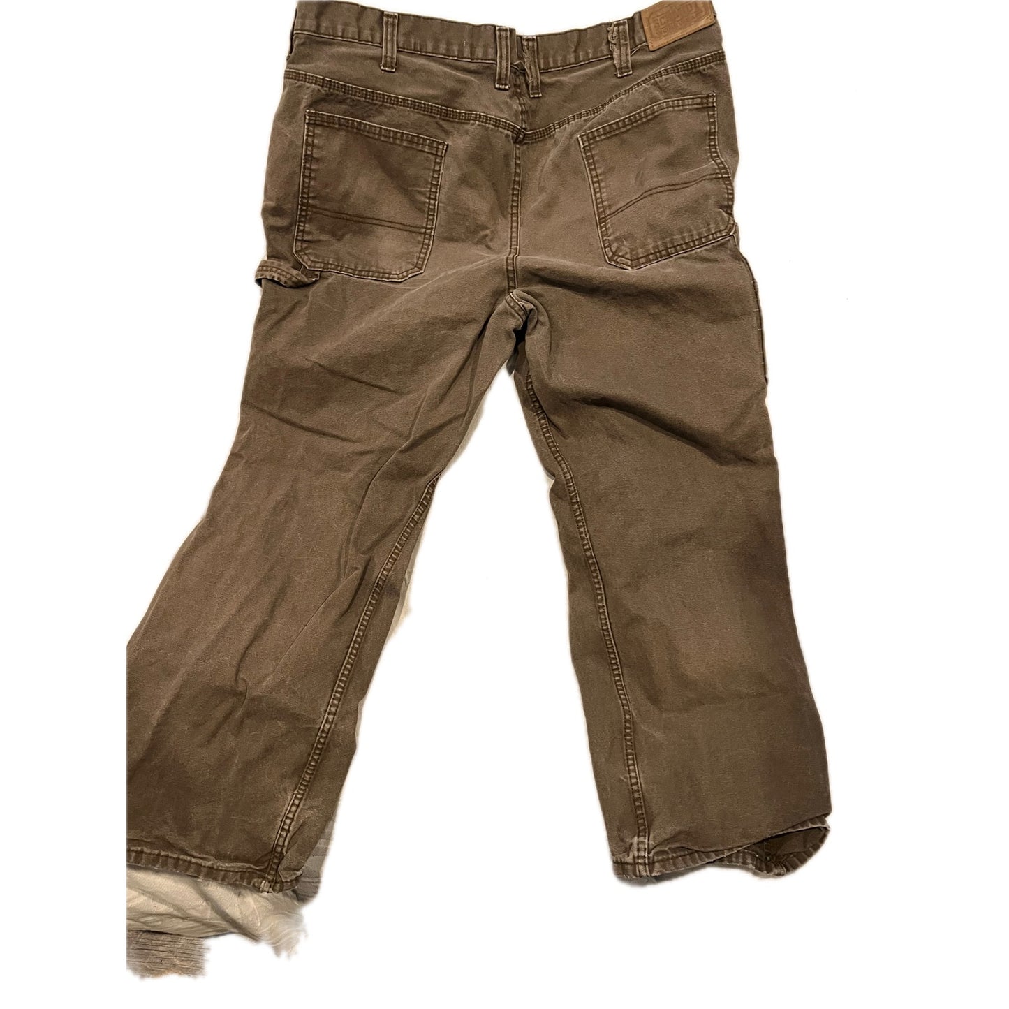 Schmidt Workwear Jean de travail cargo marron pour homme 40x30