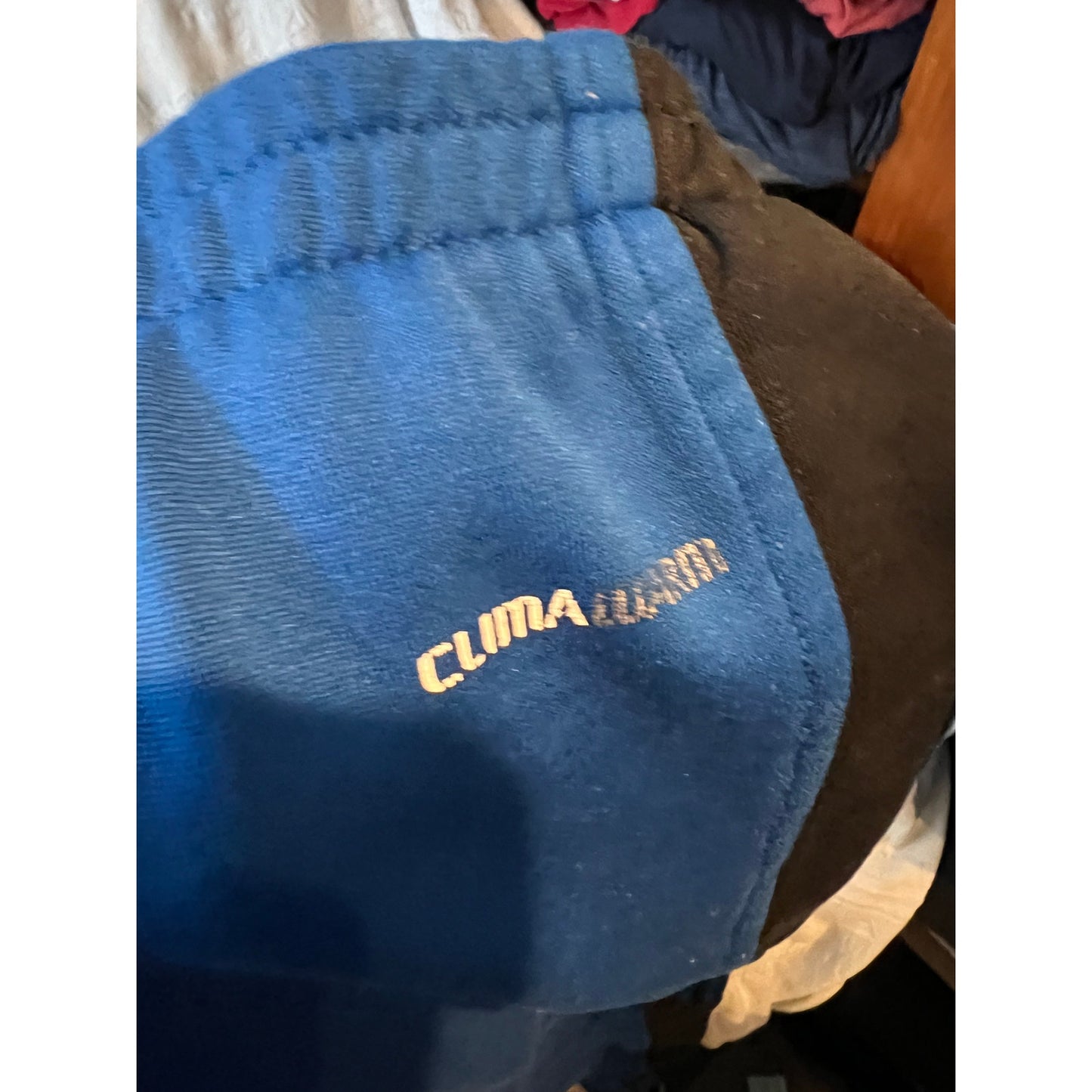 Pantalon de survêtement Adidas Climawarm bleu et noir homme XL