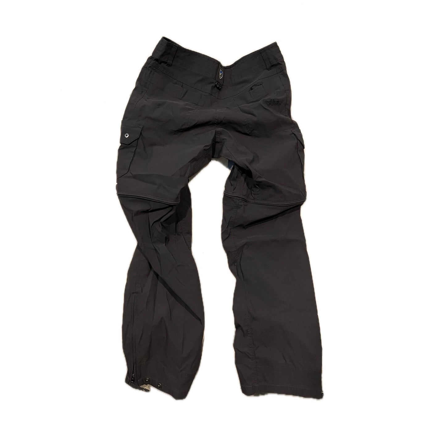 Kuhl Charcoal Gray Cargo Pants Mens Small 30x30