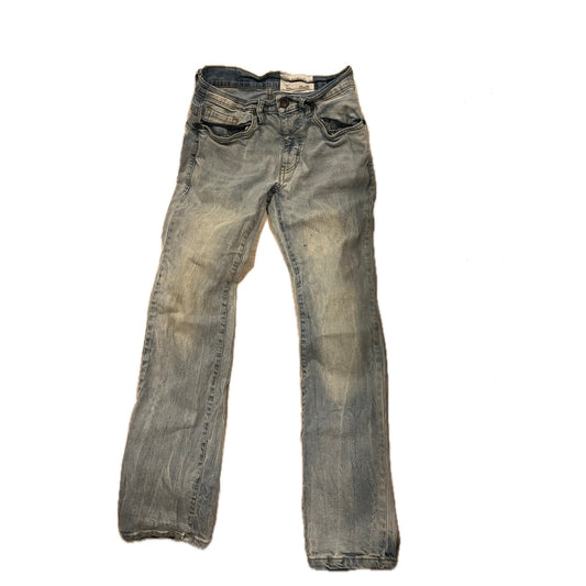 Evolution in Design Distressed Slim Blue Jeans Mens 29x32