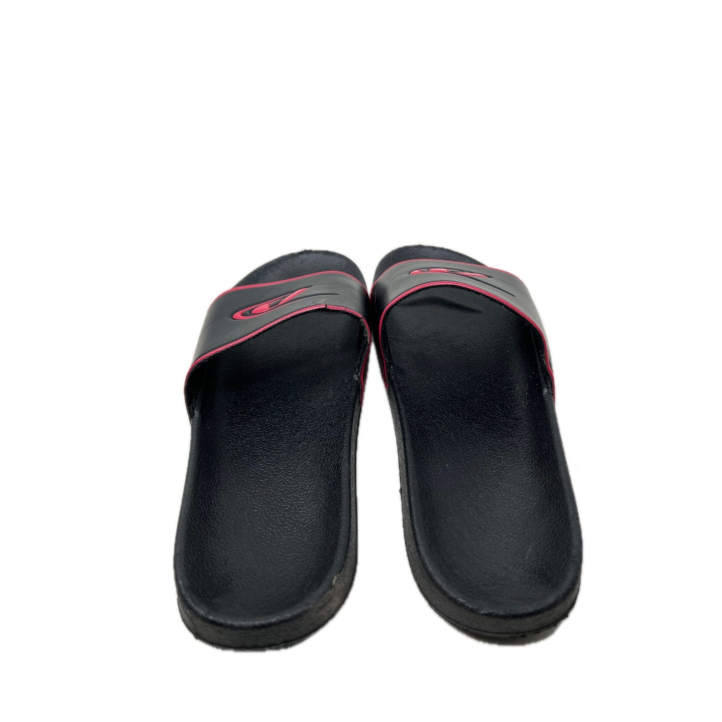 Pro Player Black Red Sandals Slides Mens 10 Womans 11