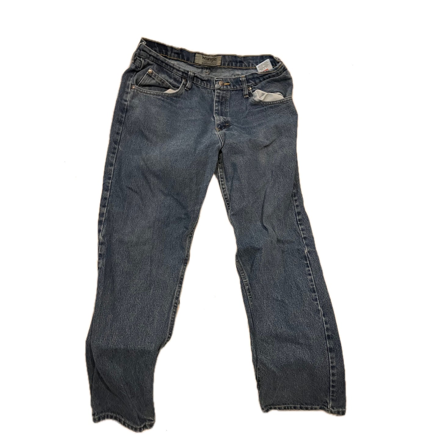 Wrangler Straight Leg Jeans Mens 34x32