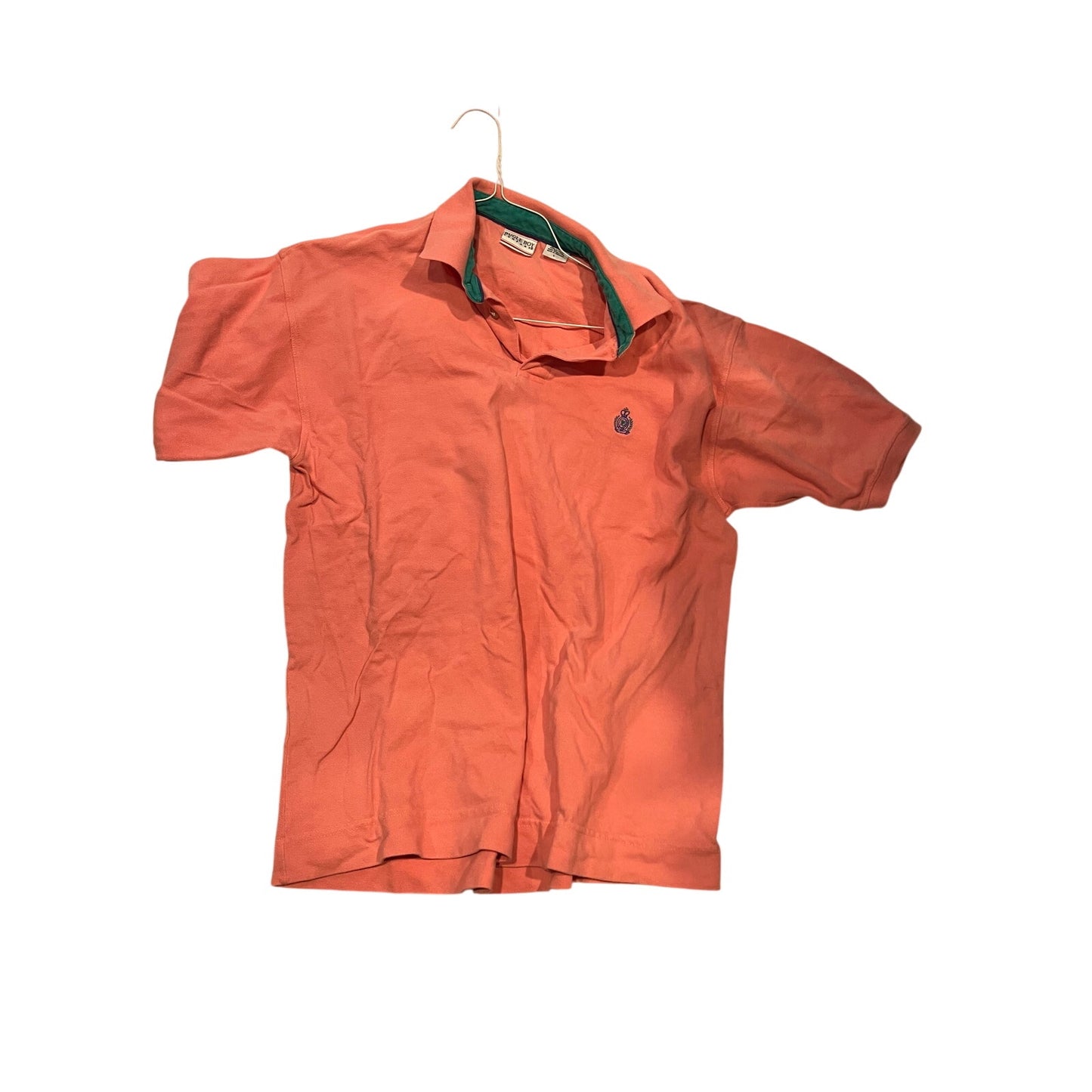 Bugle Boy Salmon Golf Polo Shirt Mens Large