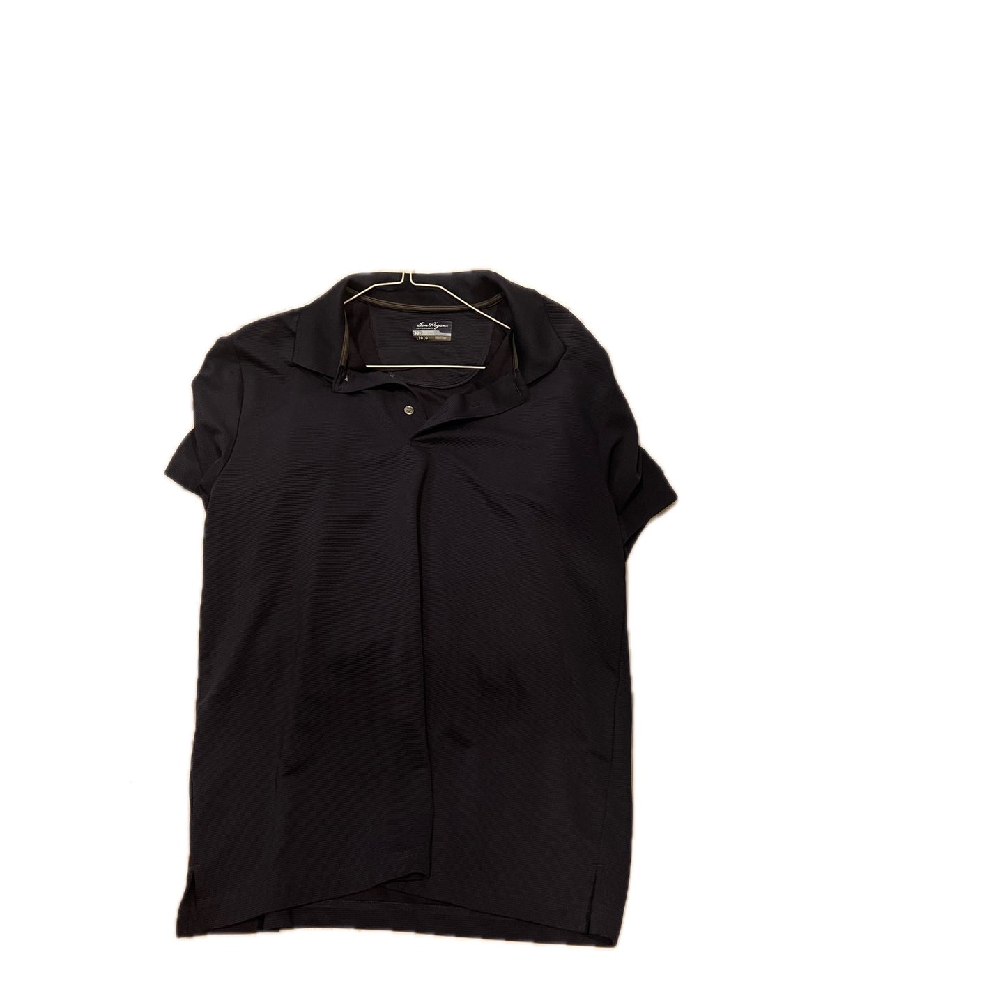 Ben Hogan Performance Golf Shirt Navy Blue Mens Large