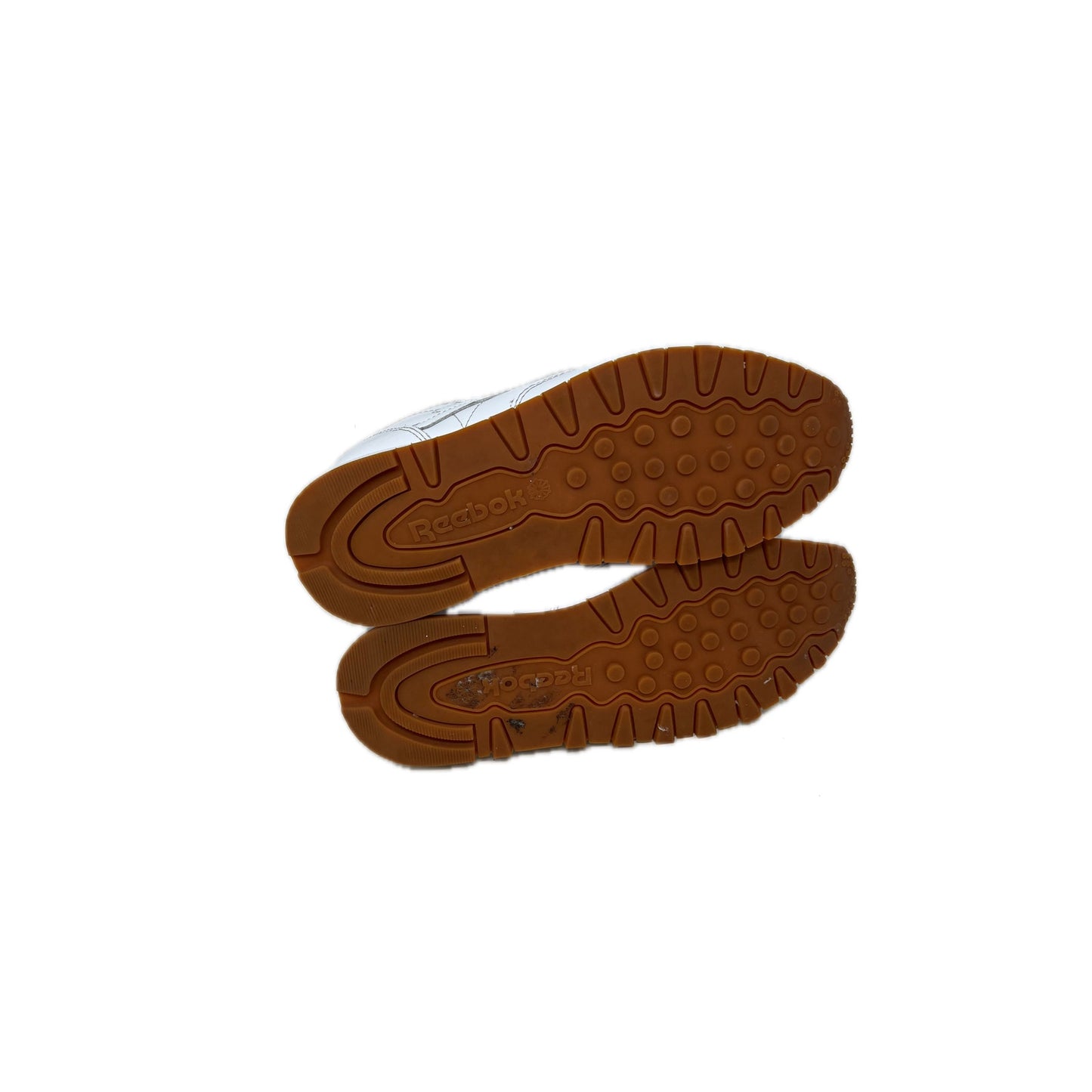 Reebok Classic Leather Sneakers White Gum Mens 7.5