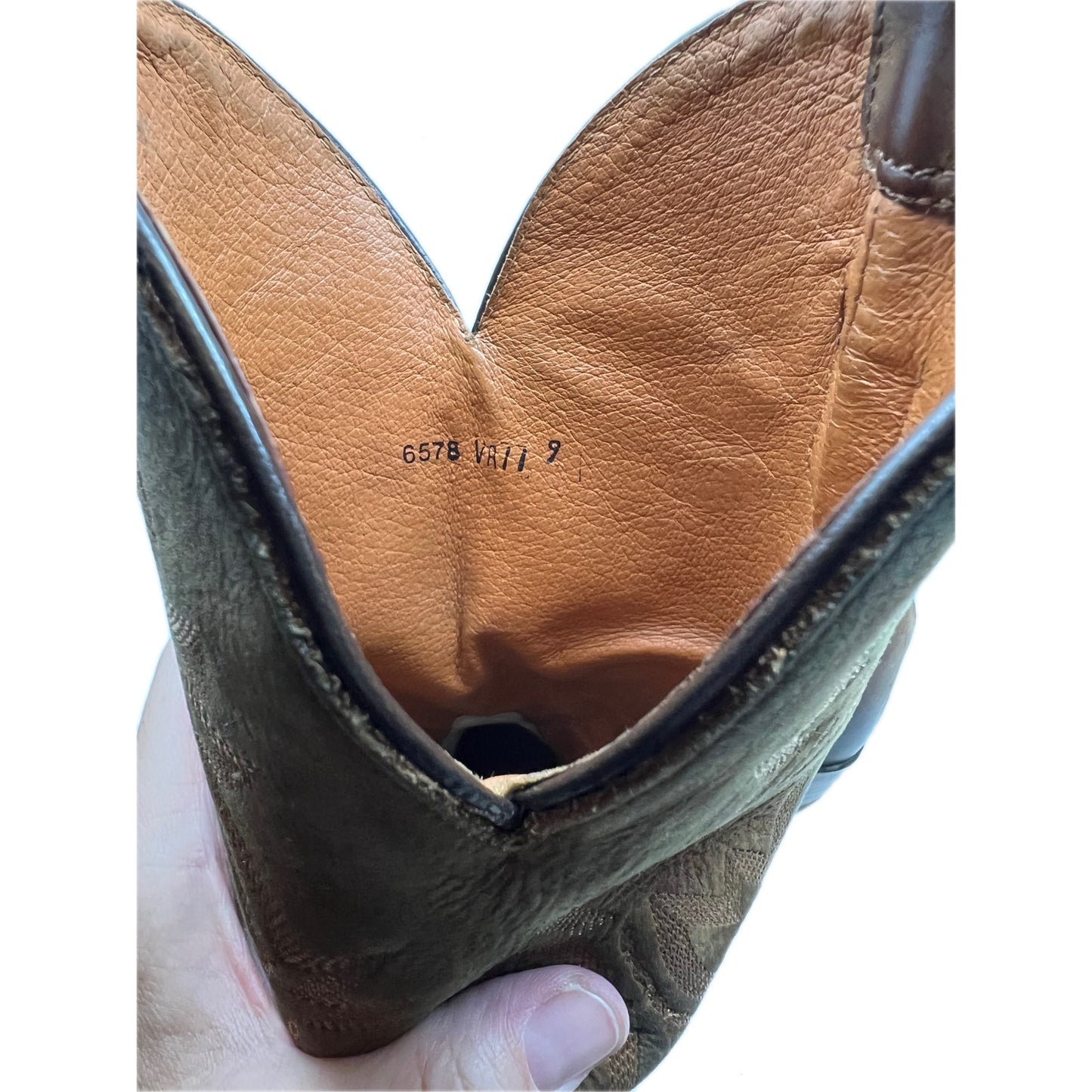Cody James Men's Western Boot Round Toe Rc1103-3 Size 10.5D