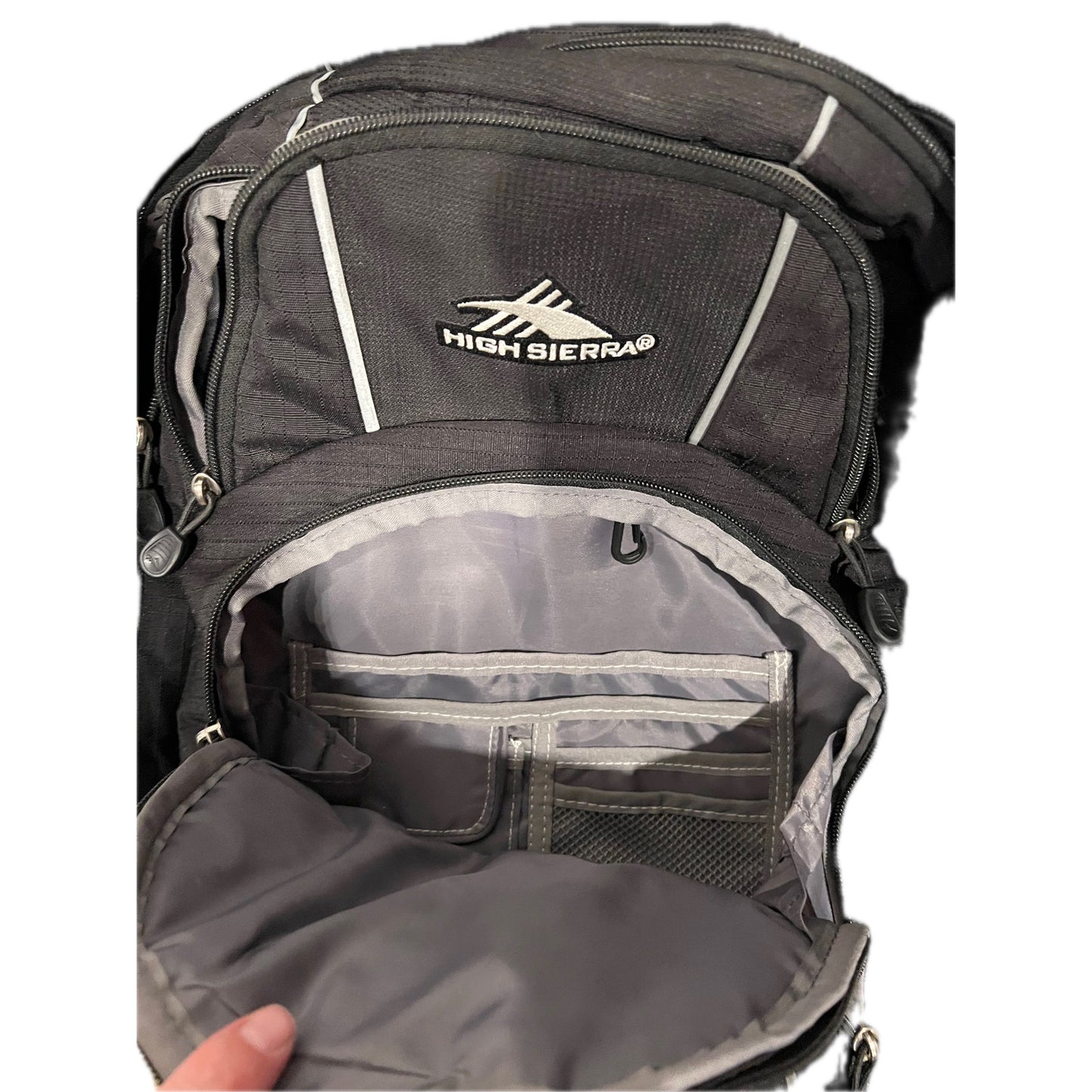 High Siera Soft Shell Spinner Roller 18"x12"x10" Backpack