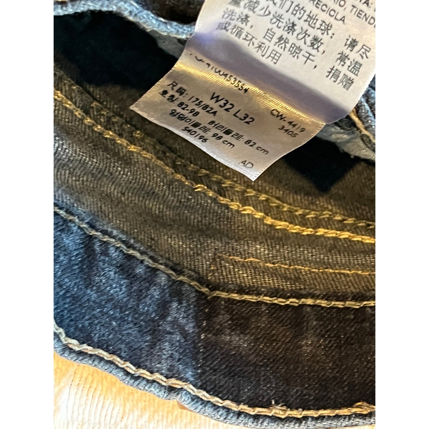 Signature by Levi's S37 Slim Blue Jeans Mens 32x32