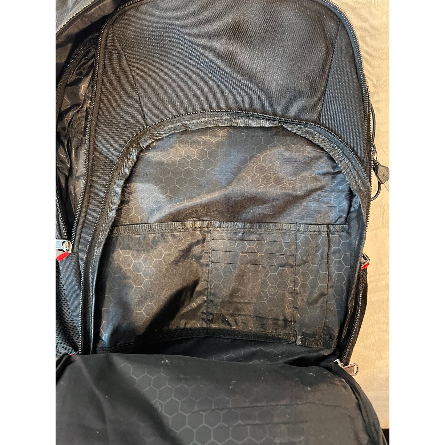NO BRAND Black Swiss Like XL Backpack