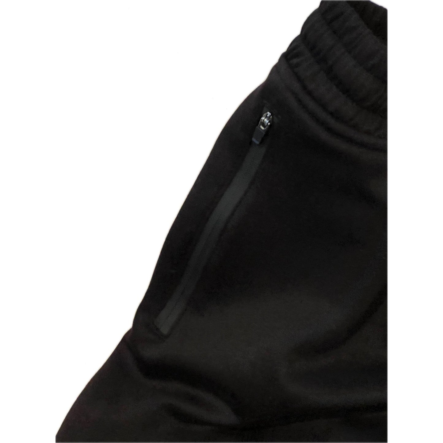Jogging Noir Zippé Poches Homme Taille M
