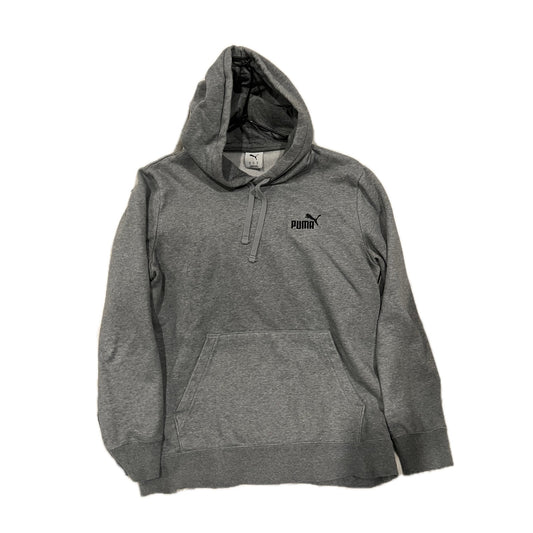 Puma Gray Hoodie Pullover Sweatshirt Men's M