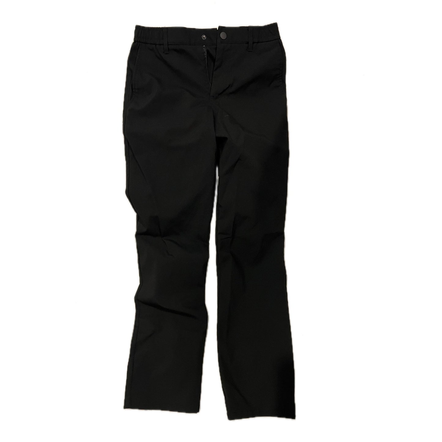 Zara Pantalon Décontracté Noir Unisexe Petite Taille 28x26