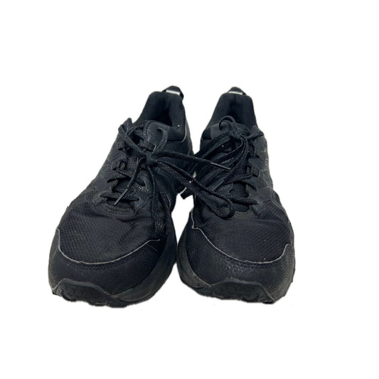 Asics Gel Excite 9 GS Black Hazard Green Shoes Mens 15