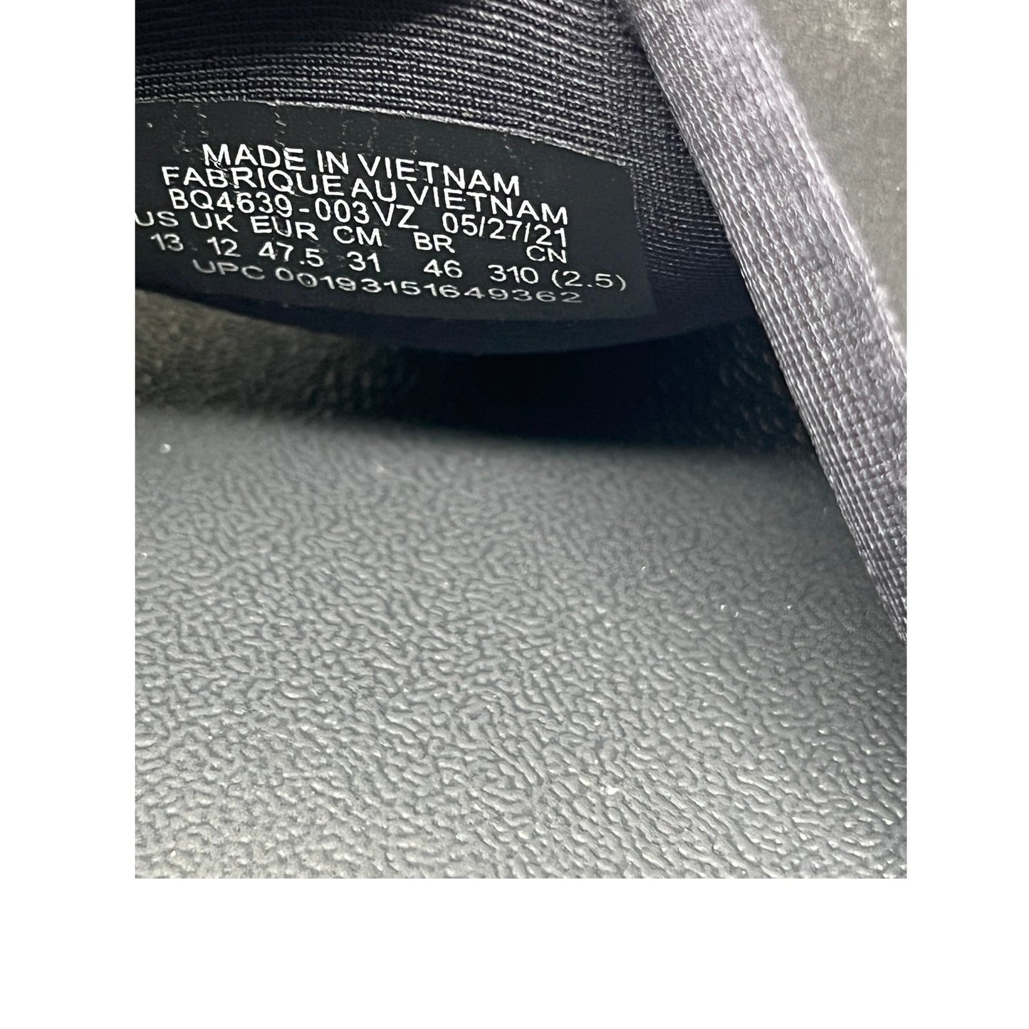 Nike OffCourt Slide Anthracite Black Homme 13