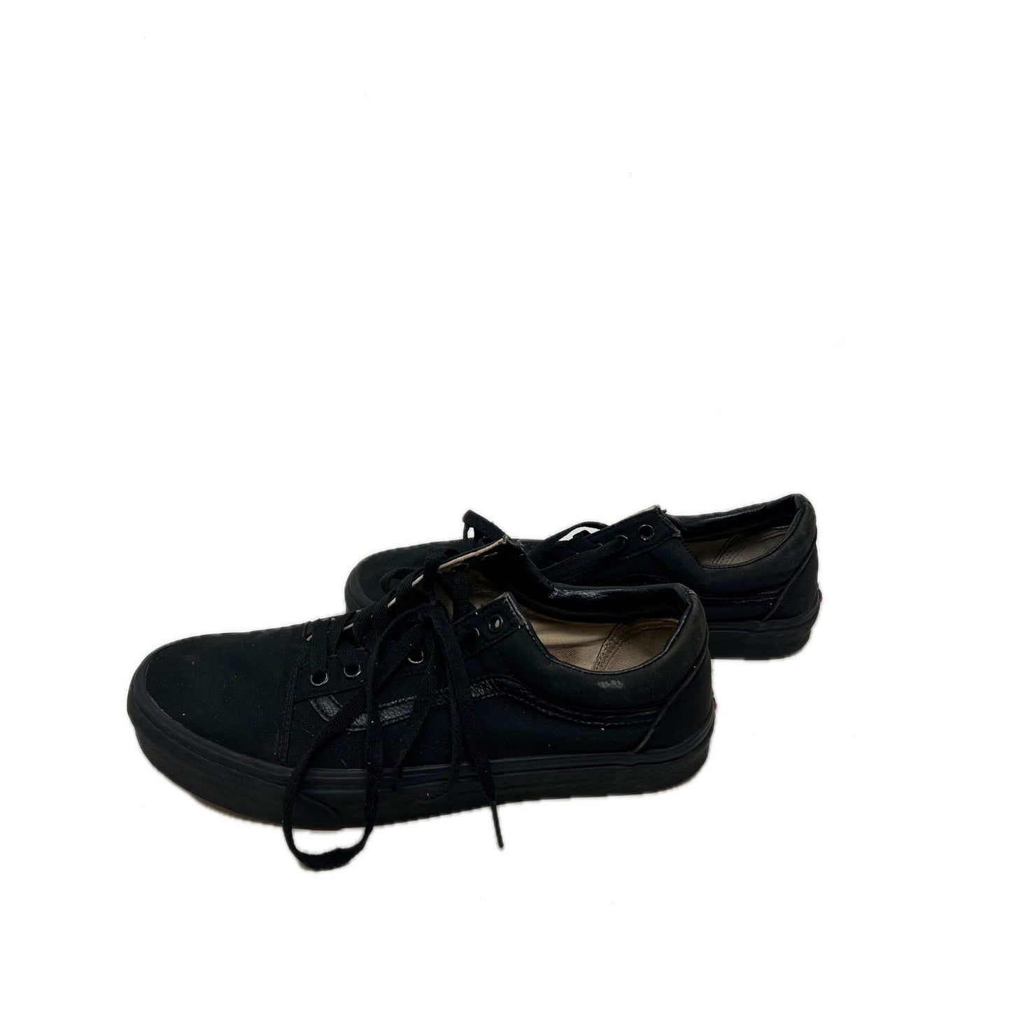 Vans Black Suede Skate Shoes Mens 10.5 Womans 12
