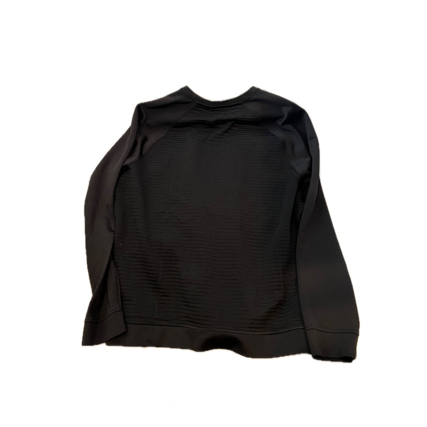 Chemise Ras-du-cou côtelée noire INC International Concepts pour homme, taille XL