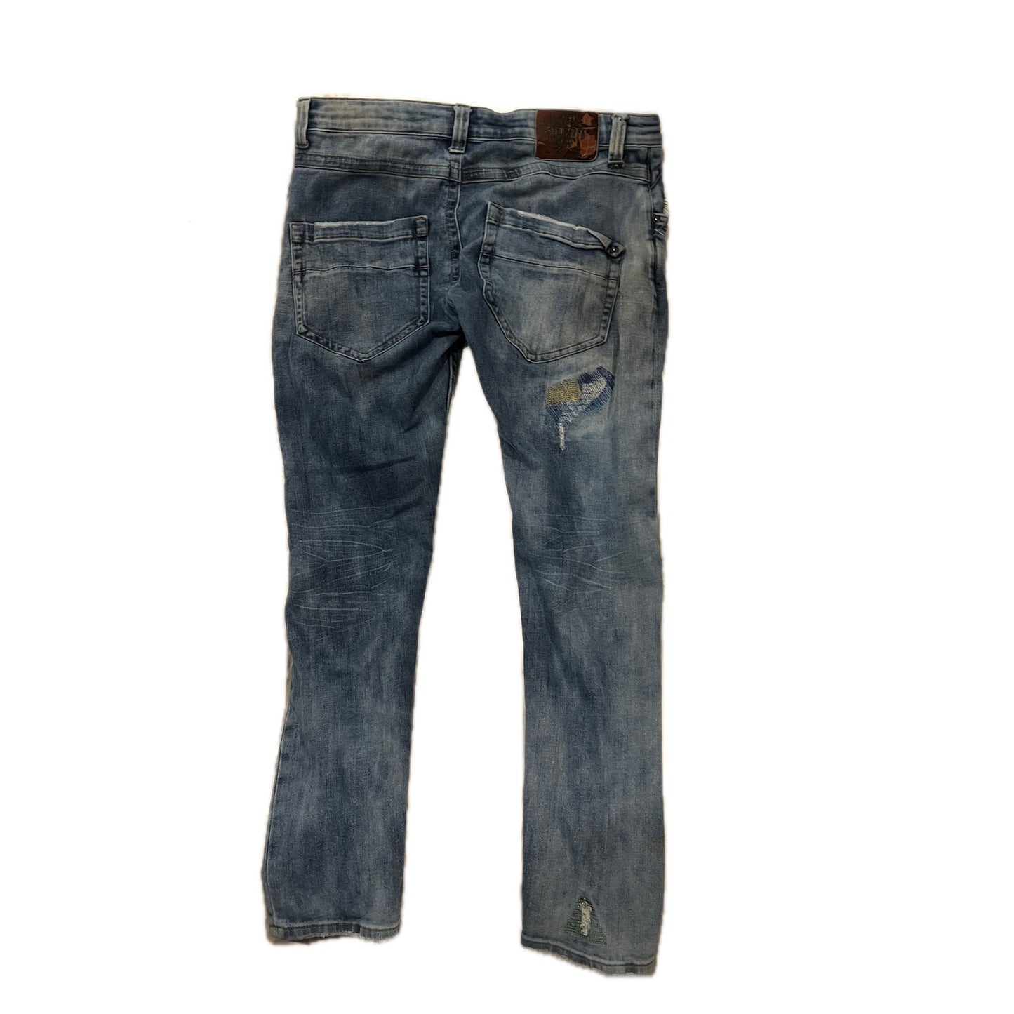 Smuggler's Moon Customized Streetwear Jeans Men's 34x32