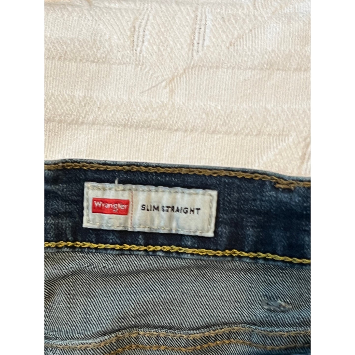 Jean slim droit Wrangler homme 38x32
