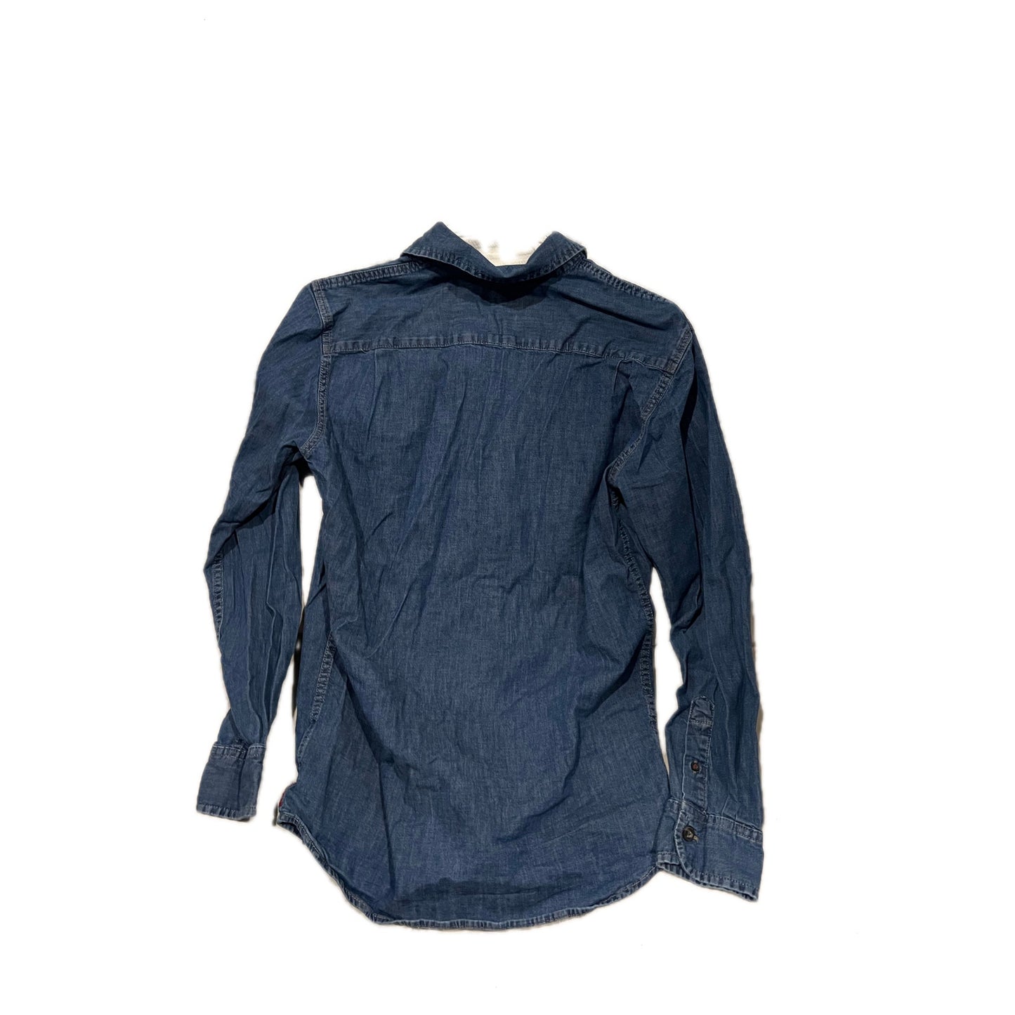Wrangler Blue Jean Shirt Mens S (34-36)