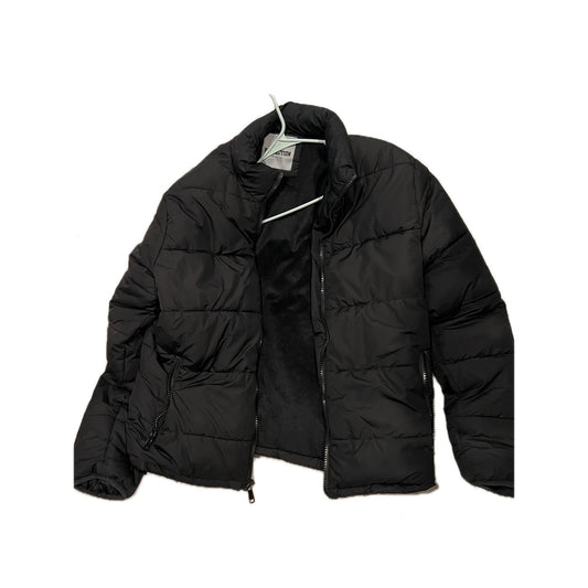 Rock Revolution Black Puffer Jacket Mens Large