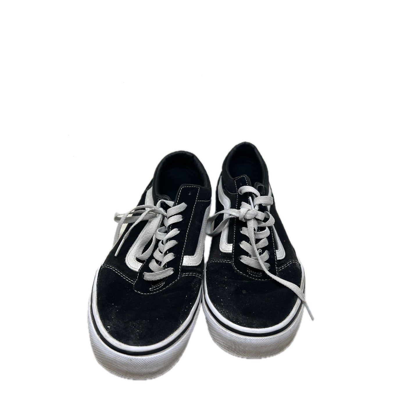 Vans Old Skool skate Low Tops Black White Sneakers Mens 11