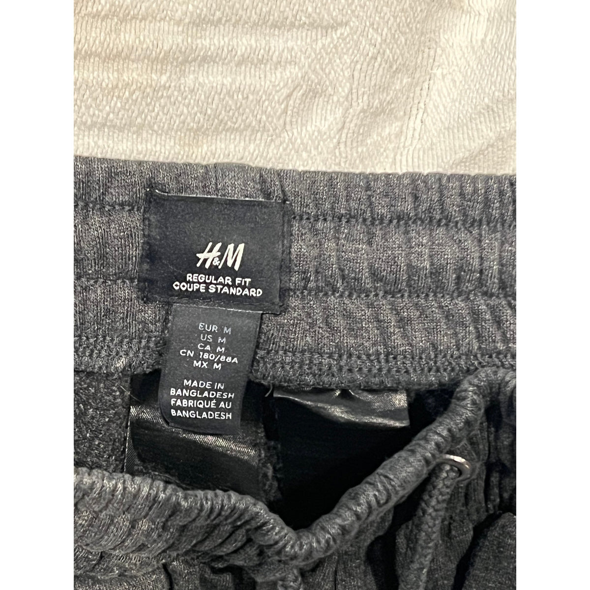 H&M Gray Ankle Cuffed Sweatpants Mens Medium