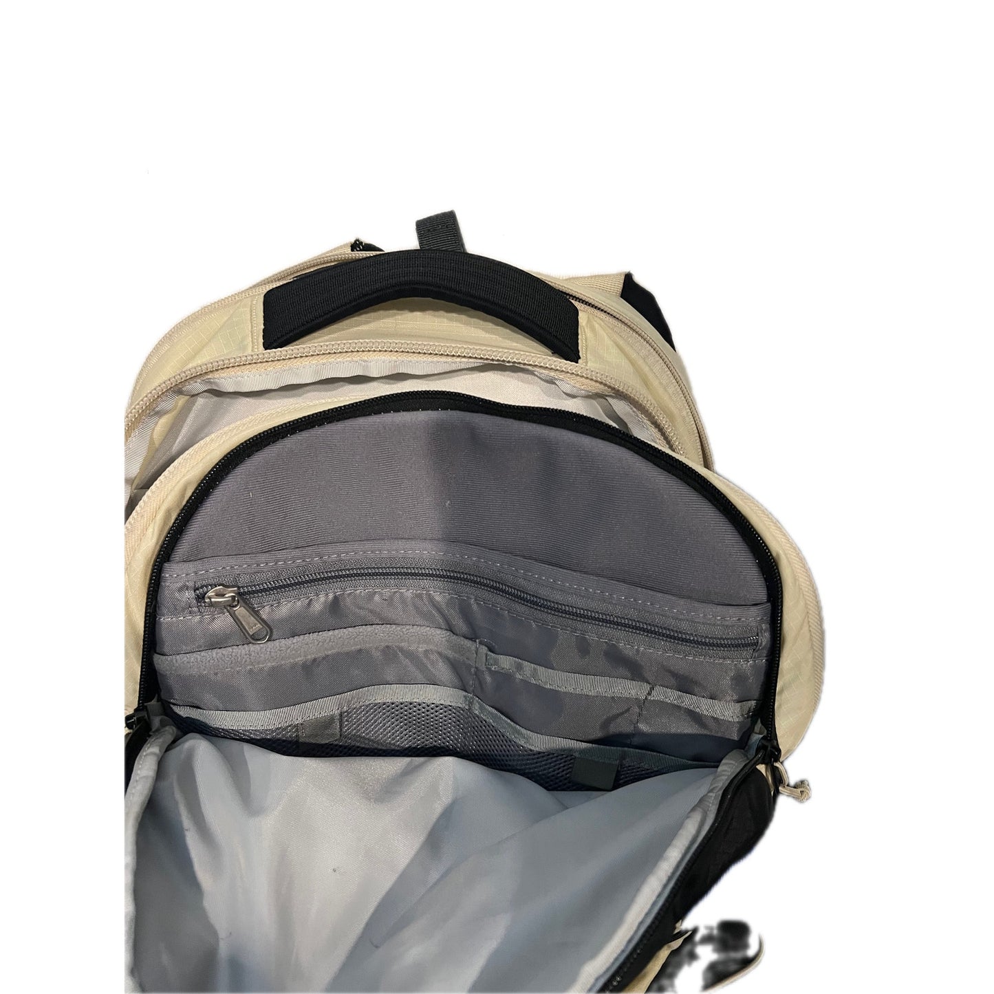 The North Face Borealis White Black Backpackr