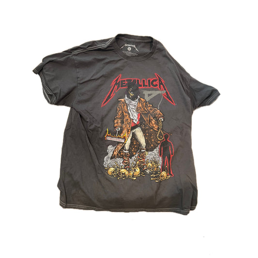 Metallica Unforgiven Black Concert T-Shirt Mens L