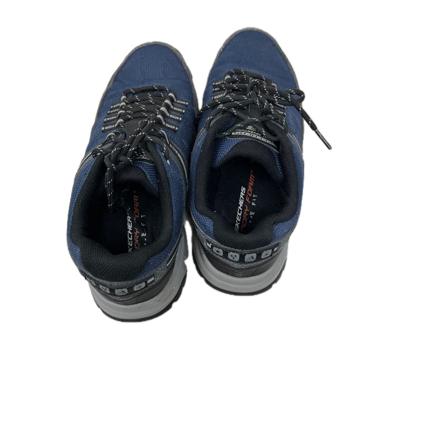 Skechers Summits AT Upper Draft Gray Hiking Shoes Mens 10