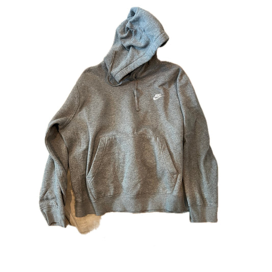 Nike Gray Pullover Hoodie Mens M
