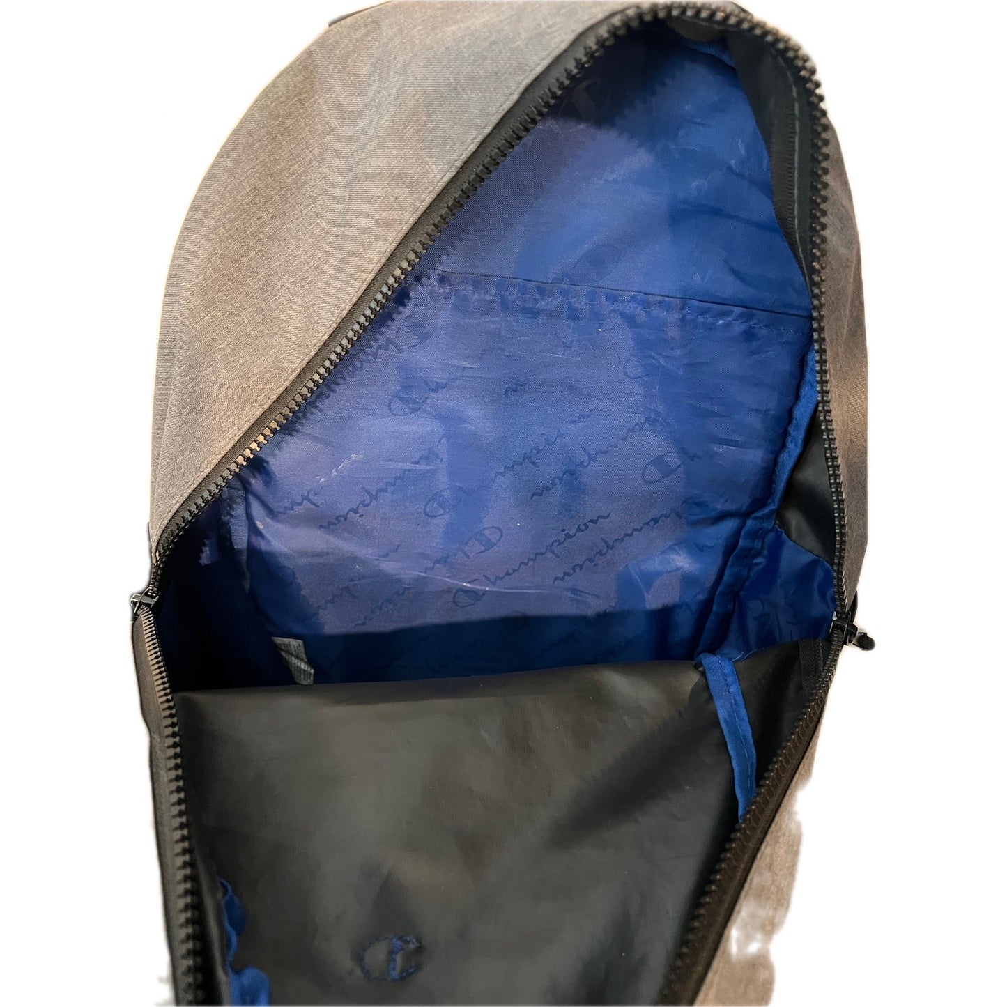 Sac à dos Champion Mixte Adulte Manuscrit Gris chiné