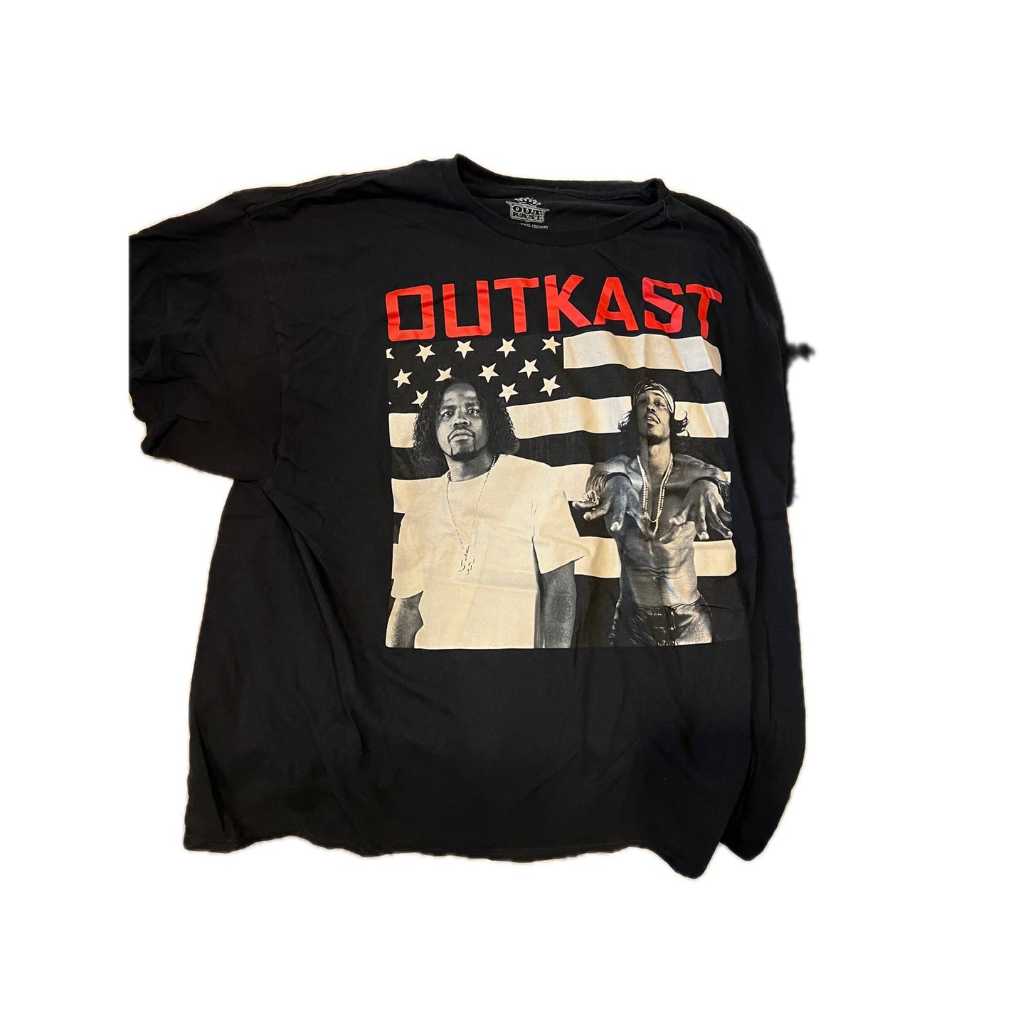 Outkast Black T-Shirt Mens 2XL