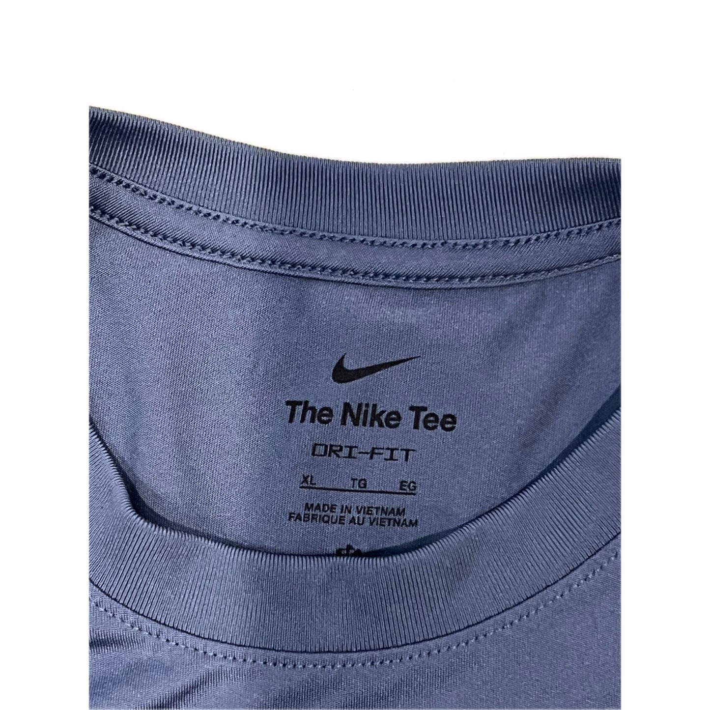 The Nike Tee Dri Fit Blue T-Shirt  Mens XL