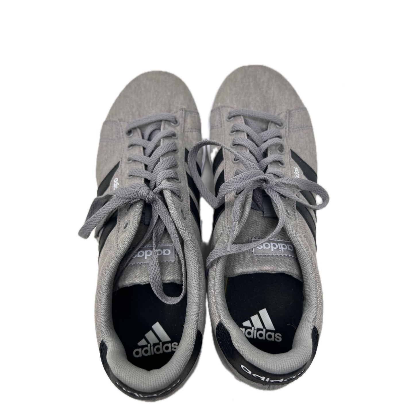 adidas Daily 3.0 Grey Black Sneakers Mens 11.5