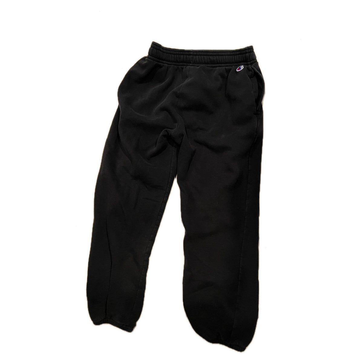 Champion Black Ankle Cuffed Sweatpants Mens Large