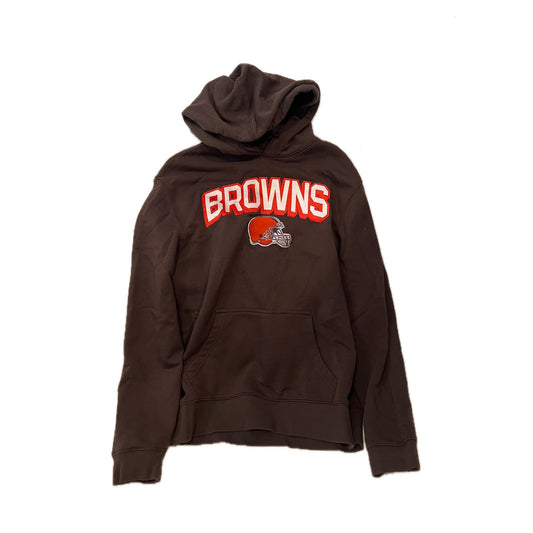 NFL Team Cleveland Browns Pullover Hoodie Mens L