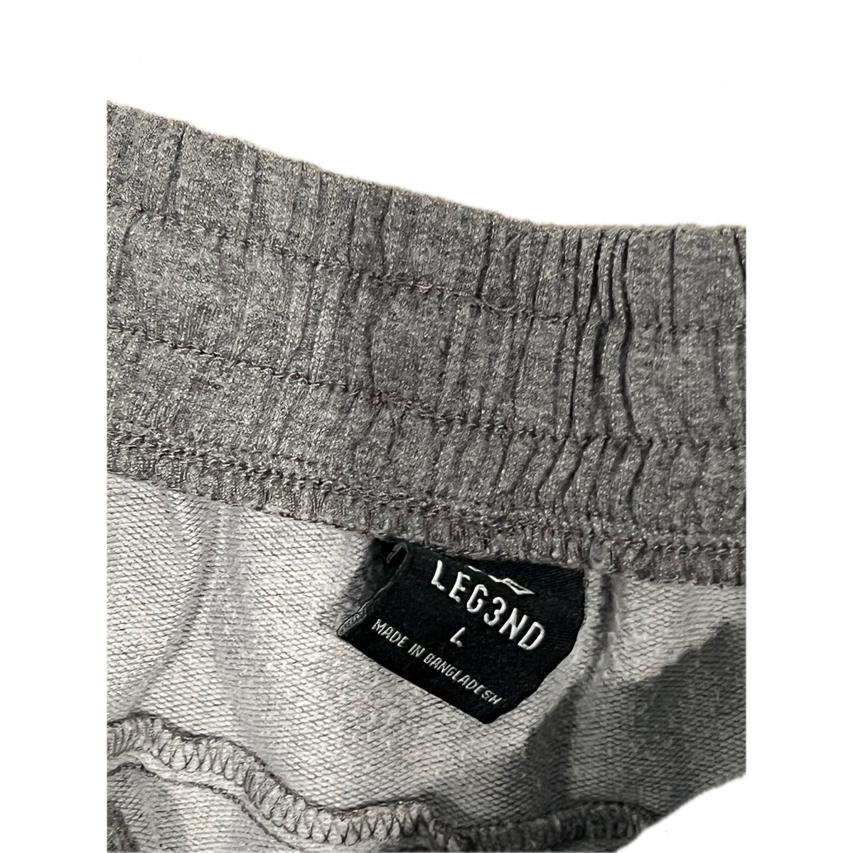 Legend Gray Training Sweat Shorts Mens Large