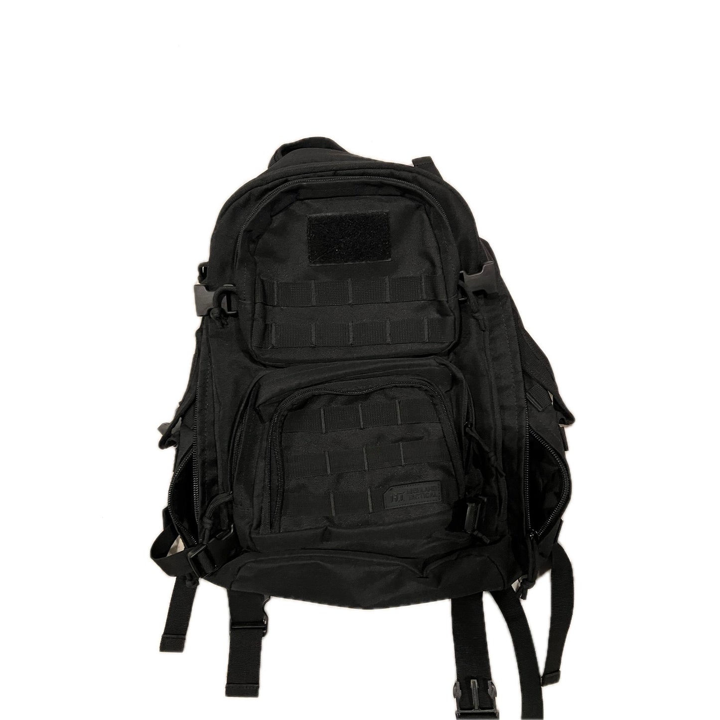 Highland Tactical Roger Canvas Backpack XL Black