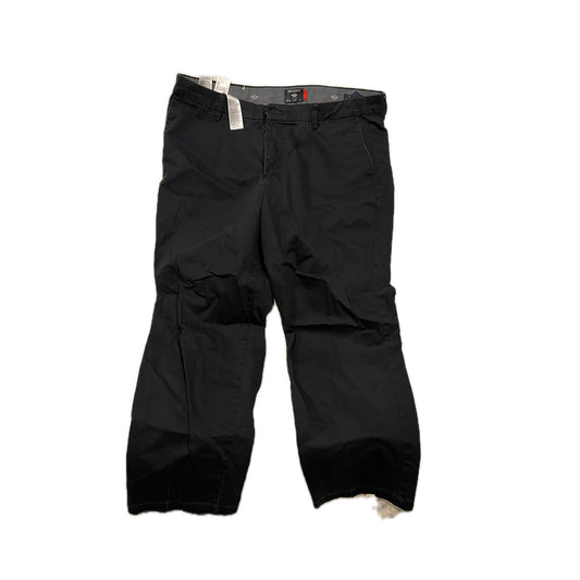 Dockers Black Easy Care Straight Dress Pants Mens 36x29